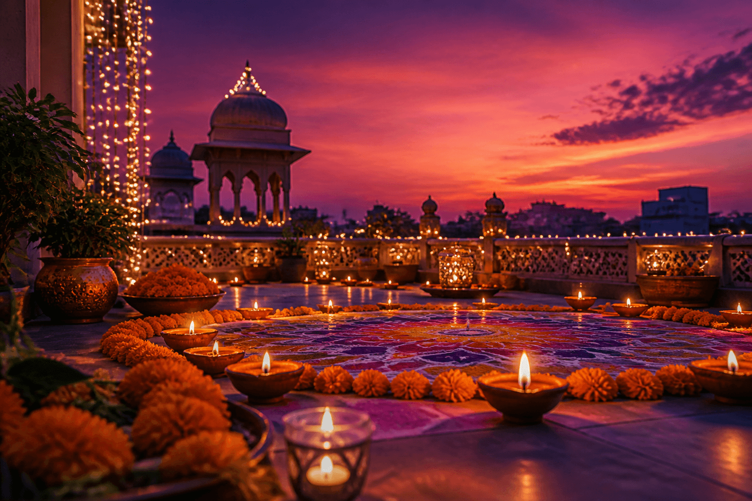 Diwali night